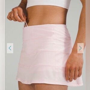 Lululemon Pace Rival Skirt in Strawberry Milkshake 🍓💗